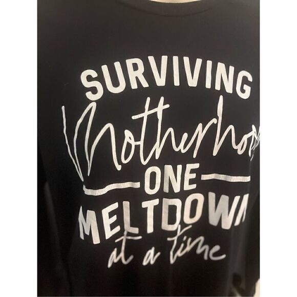 Bella Canvas Black Long Sleeve T-Shirt. Size Medium - Picture 3 of 5